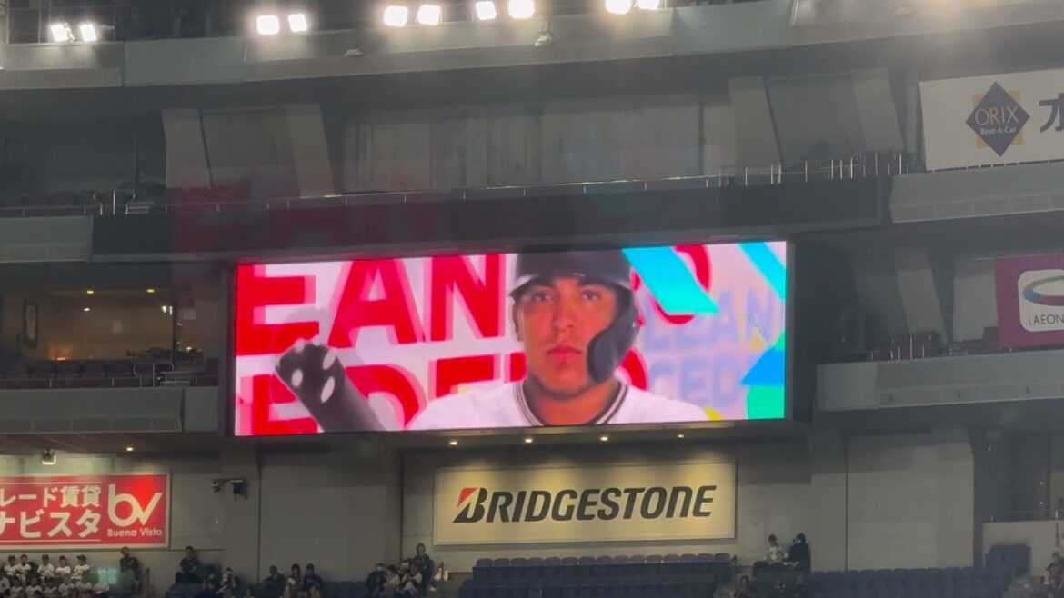 【スタメン発表】オリックスバファローズ ビジョン映像 2024/4/14 先発 カスティーヨ投手