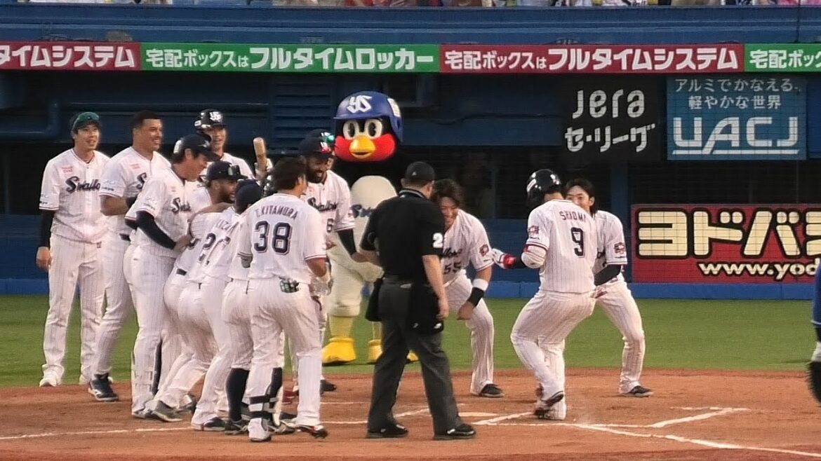 【サヨナラホームラン】ヤクルトvs中日！11回裏スワローズ塩見選手がサヨナラ2ランホームラン！2024/05/03