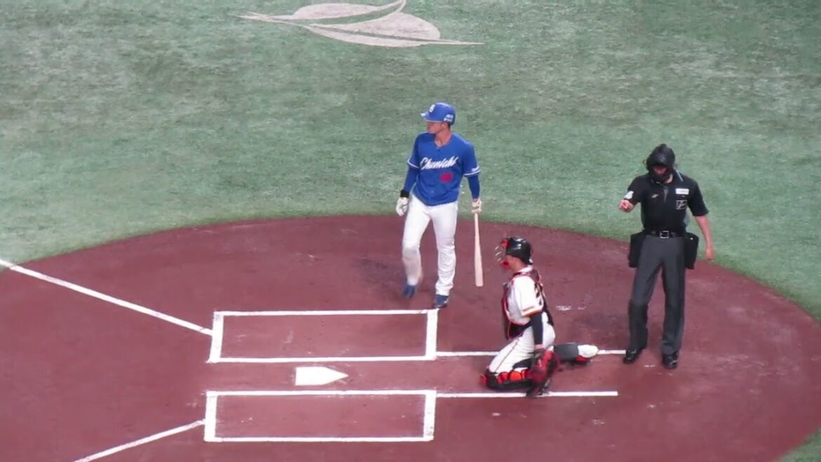 【ドラゴンズ】三好大倫バッティングフォーム＜読売ジャイアンツ 対 中日ドラゴンズ 2024年4月24日＞