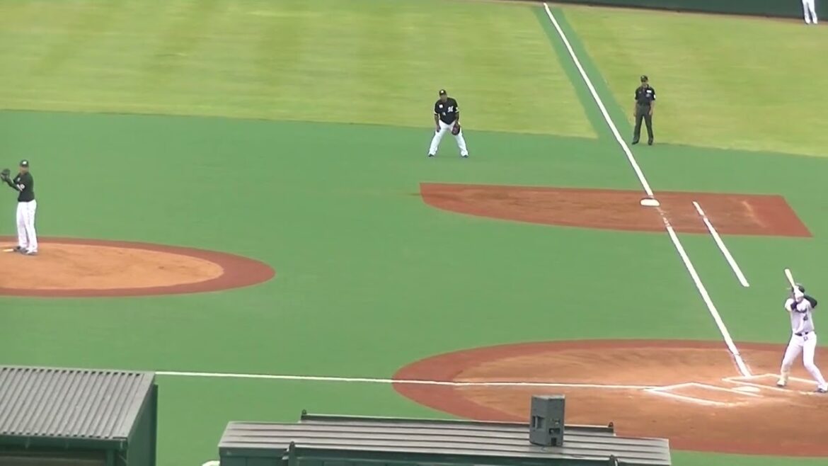 マリーンズ東條大樹が太田賢吾をショートゴロで三者凡退2024年5月12日  ヤクルトスワローズ対ロッテマリーンズ