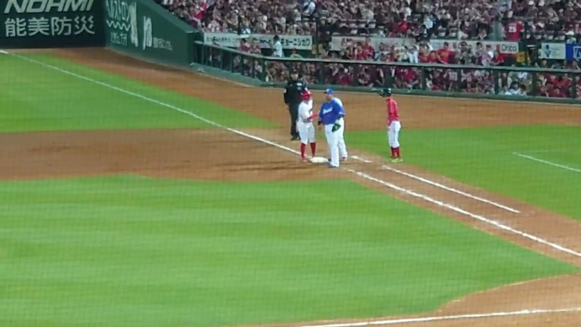 【2024.5.10】田中広輔　追加点となるタイムリーヒット【8回裏】