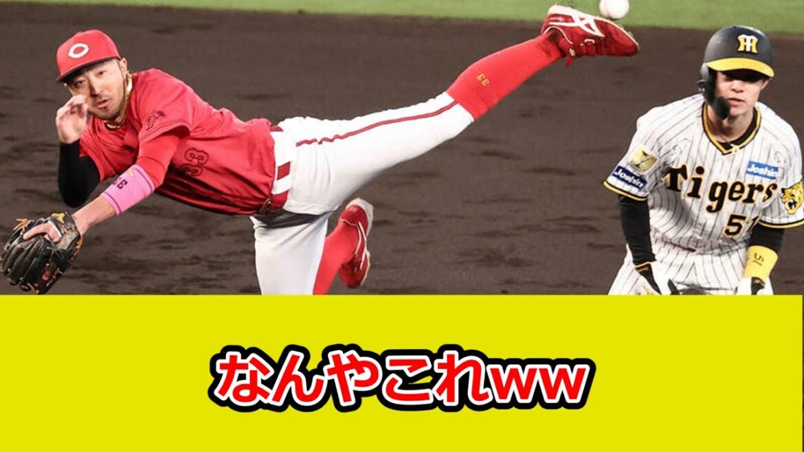カープ菊池涼介の守備ヤバすぎだろw