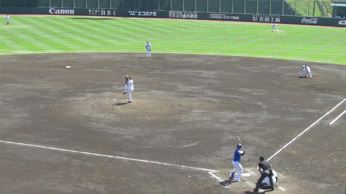 直江大輔〜オースティンを三振（読売ジャイアンツ対 横浜DeNAベイスターズ2024年5月10日）