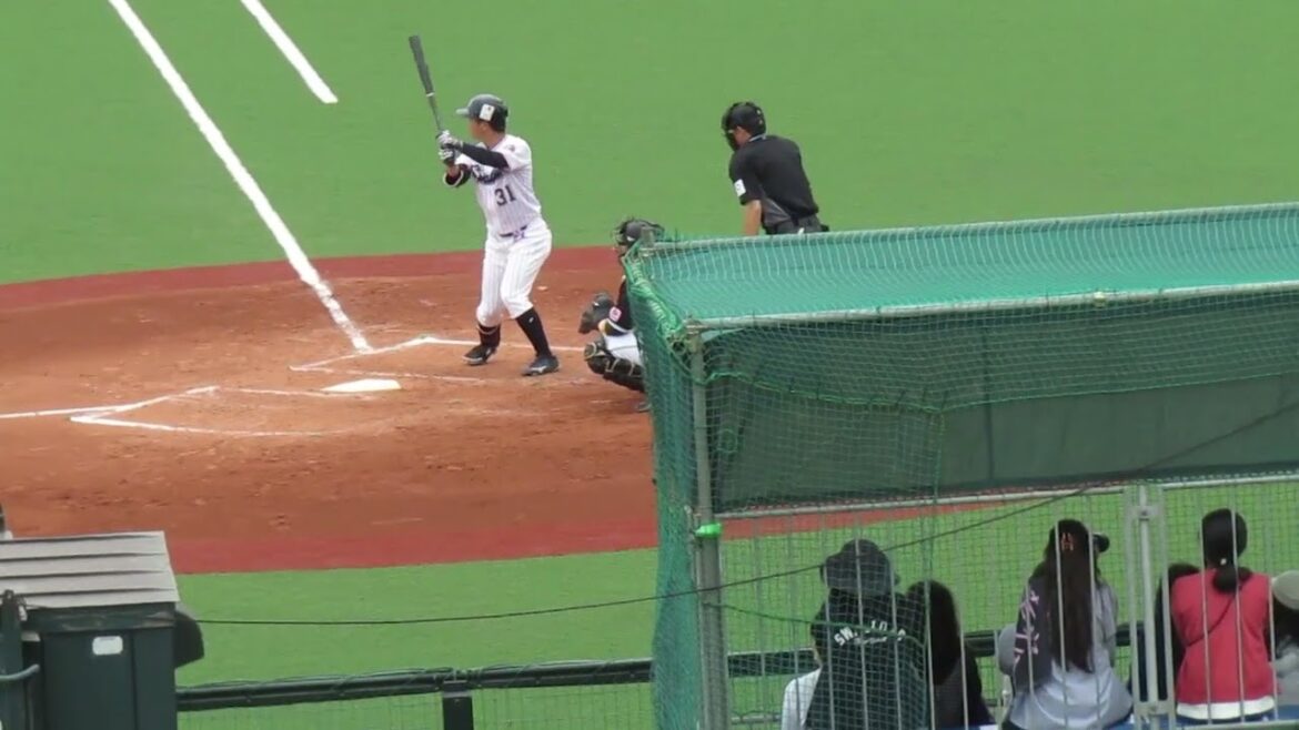 ヤクルト 山崎晃太郎バッティングフォーム＜2軍・ヤクルトスワローズ対 千葉ロッテマリーンズ  2024年5月12日＞