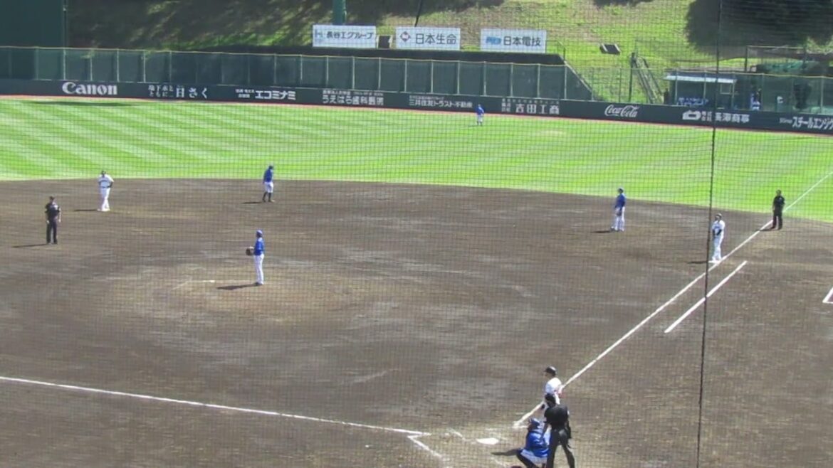 中山礼都がチャンスで内野安打〜悪送球が重なり同点となる（読売ジャイアンツ対 横浜DeNAベイスターズ2024年5月10日）