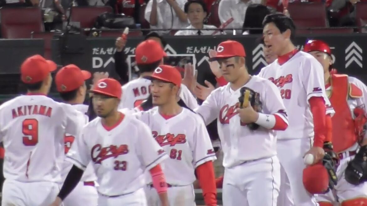 栗林良吏が無双状態、2奪三振の3凡に抑える！広島カープ勝利の瞬間ハイライト！2024年5月17日