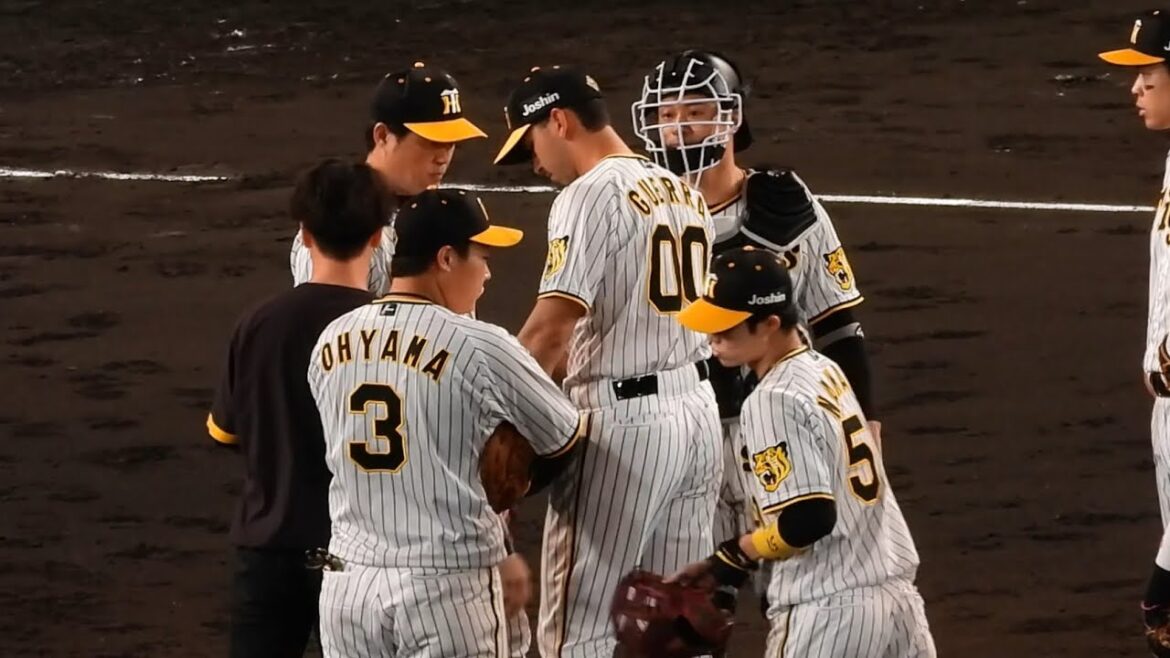 【無念の途中降板】来日初の複数失点で2敗がいずれも広島戦のゲラ。坂本誠志郎はホームクロスプレーでランナーと激突もプレー続行 2024.5.8