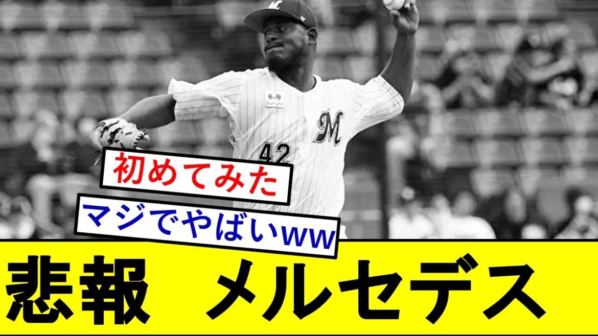 【悲報】メルセデスさんの成績、何度見ても意味がわからないwwwww【千葉ロッテマリーンズ】 【悲報】メルセデスさんの成績、何度見ても意味がわからないwwwww【千葉ロッテマリーンズ】