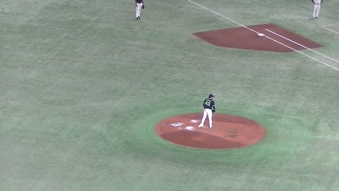 門脇誠 山本大貴からフォアボールを選ぶ【読売ジャイアンツ対 ヤクルトスワローズ2024年5月1日】