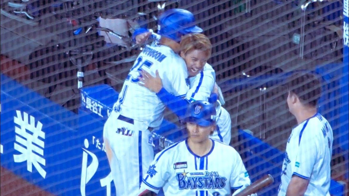 森敬斗と筒香嘉智のハグとハイタッチがたまらん！京田陽太の同点タイムリーヒット！宮﨑の分まで執念で同点へ！2024/05/10 横浜DeNAベイスターズ