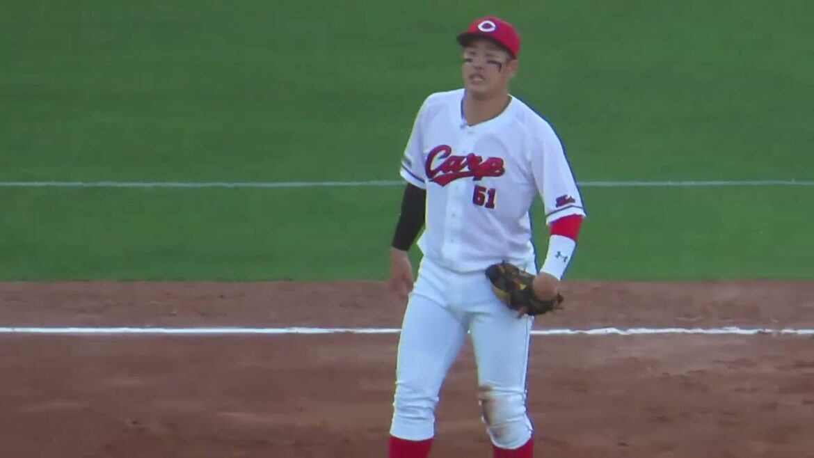 広島カープ　小園海斗　タイムリー先制❗