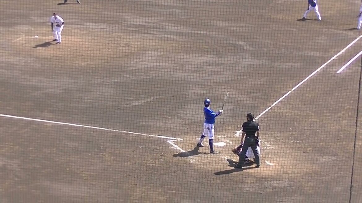 知野直人 勝ち越したとなるタイムリーヒットを放つ（2024年5月10日 読売ジャイアンツ対 横浜DeNAベイスターズ）