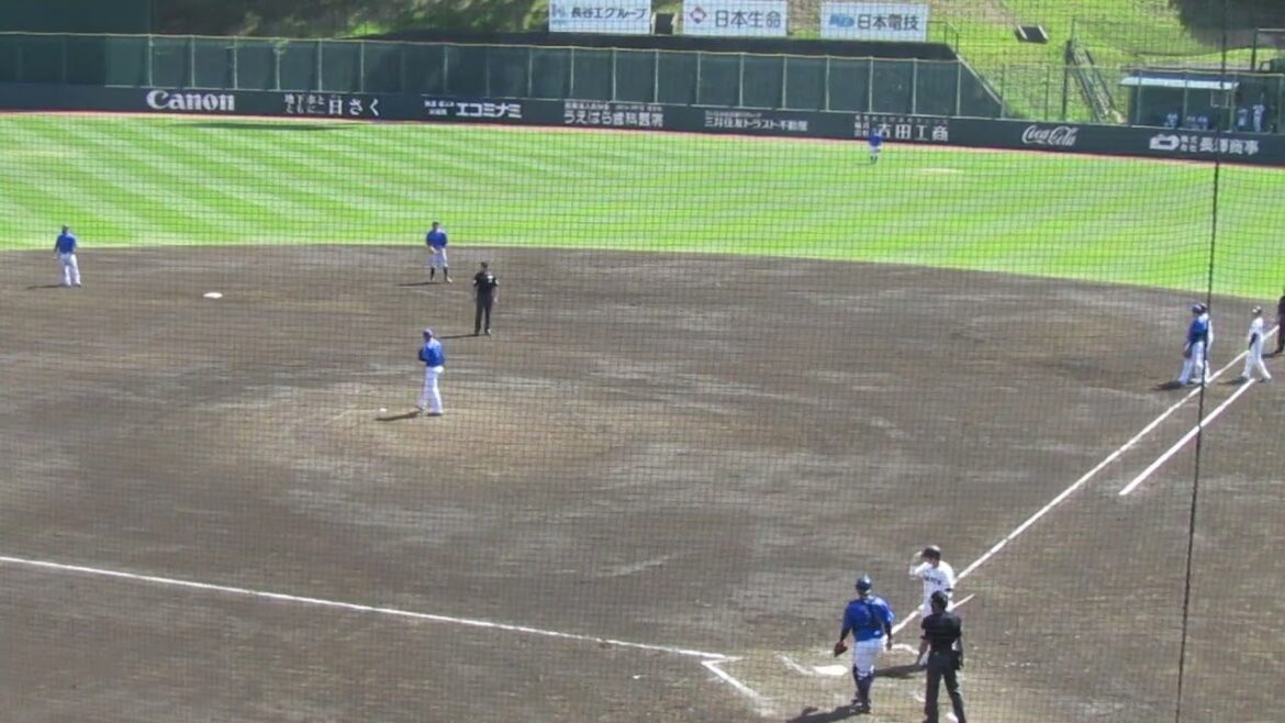 重信慎之介が空振り三振に倒れる（読売ジャイアンツ対 横浜DeNAベイスターズ2024年5月10日）