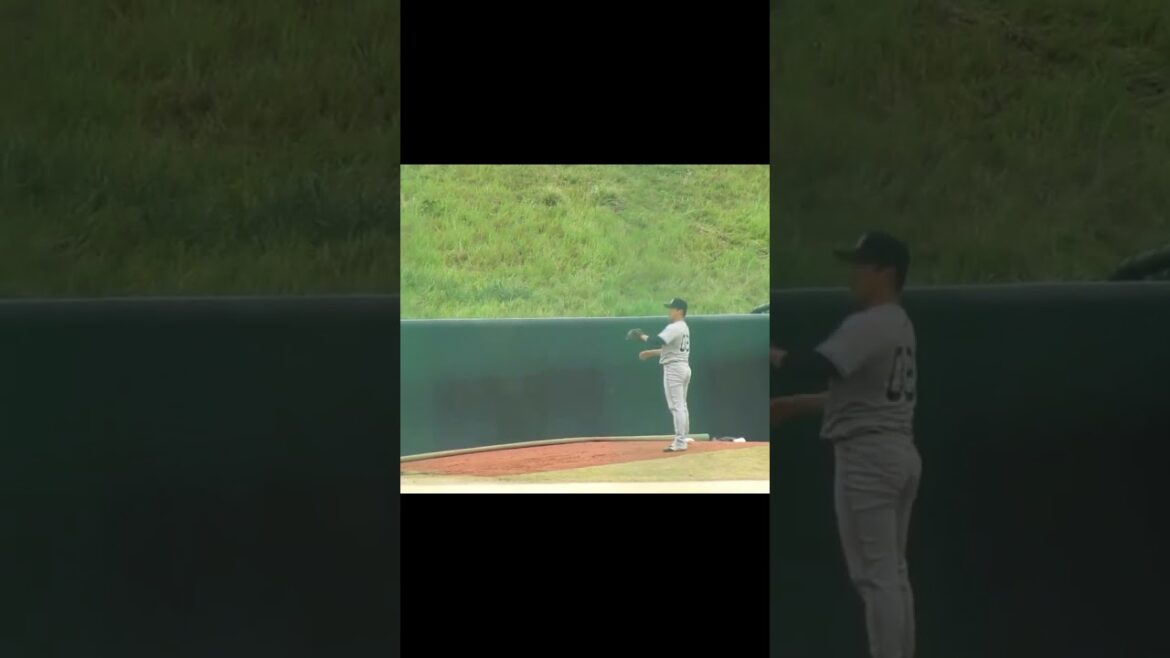 戸田懐生のブルペン投球（ ヤクルトスワローズ対 読売ジャイアンツ2024年3月28日）