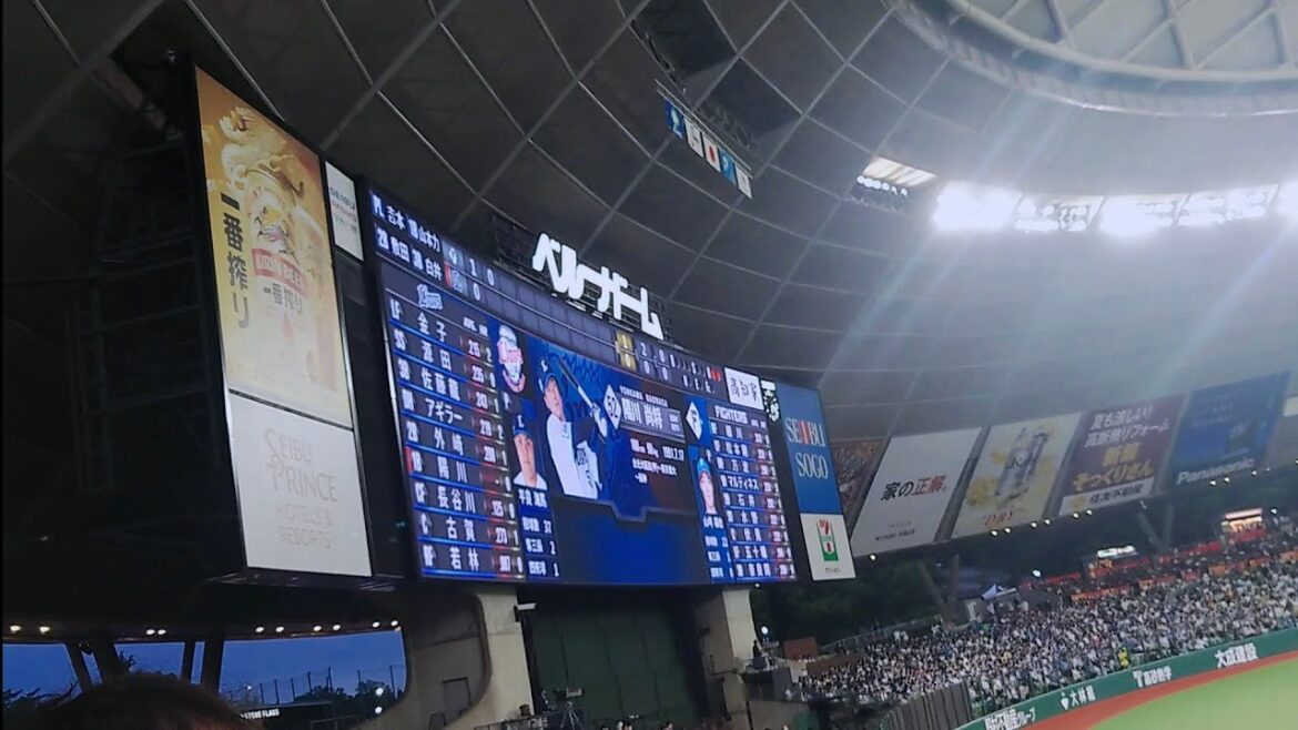 西武 陽川尚将登場曲〜強「グランドスラム」