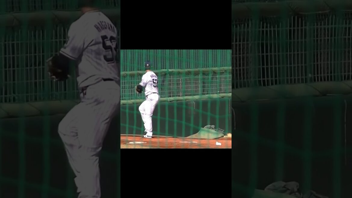 スワローズ長谷川宙輝のブルペン投球2024年3月9日 春季教育リーグヤクルトスワローズ対 千葉ロッテマリーンズ