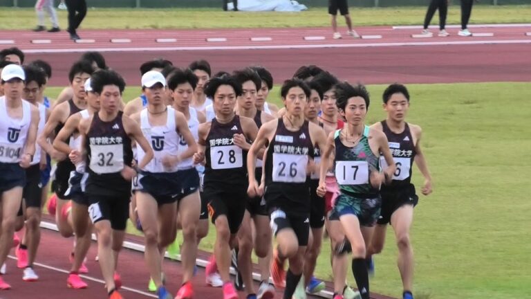 [早大記録会]5000m3組 東洋大網本トップ！