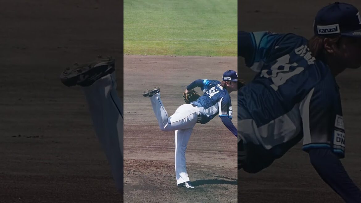 2024.05.04 BC茨城-埼玉西武(ヨシダスタジアム) 上間永遠 投球シーン #プロ野球 #seibulions