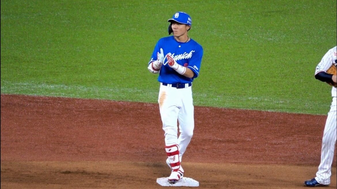 スタメン起用に応える大島洋平のタイムリーツーベース！技アリの打撃！2024/05/04 中日ドラゴンズ