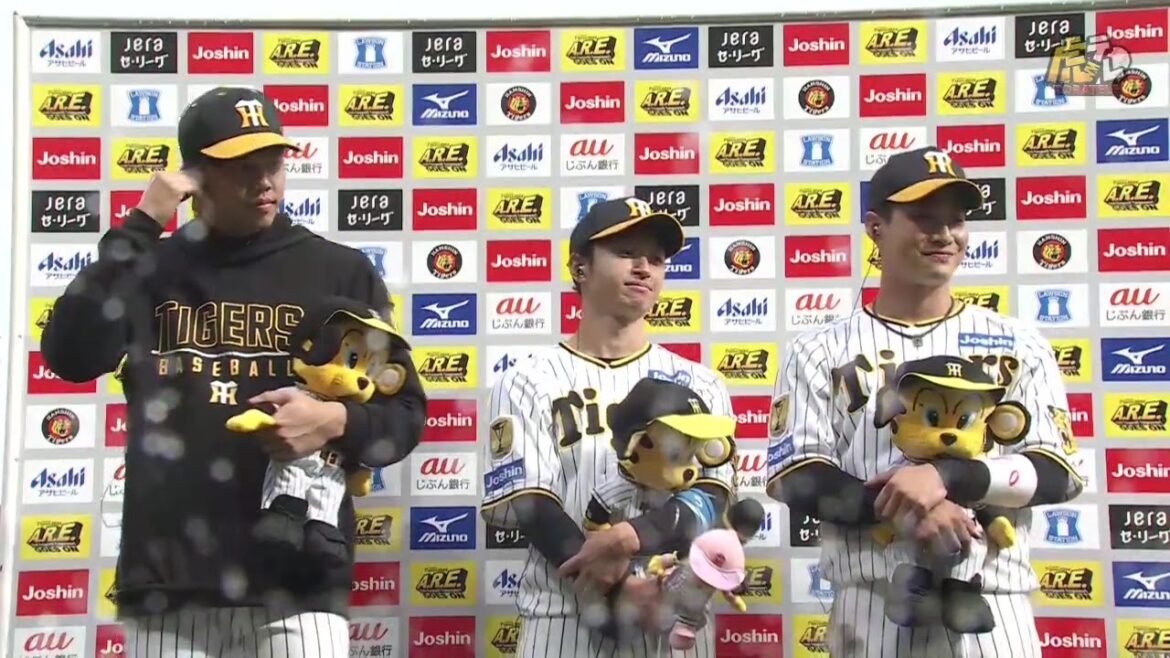 【#才木浩人 投手、#近本光司 選手、#木浪聖也 選手のヒーローインタビュー、#岡田彰布 監督インタビュー】 5月19日(日) 阪神vsヤクルト（甲子園）