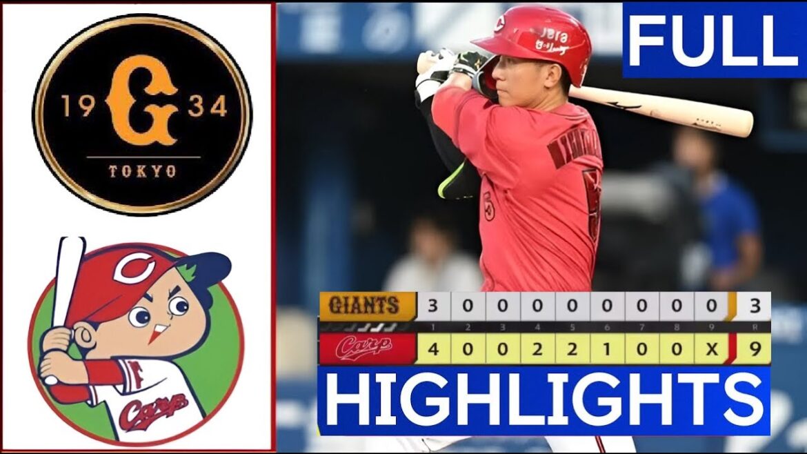 5月19日【広島 vs 巨人】🅵🆄🅻🅻 ハイライト & ホームラン ~ プロ野球 2024