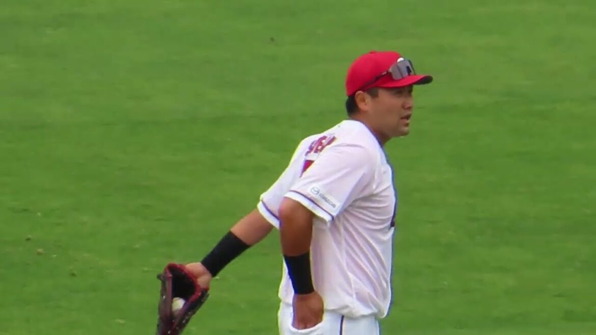 カープパフォーマンス席から　末包昇大&小園海斗へ　いいぞ❗いいぞ❗コール