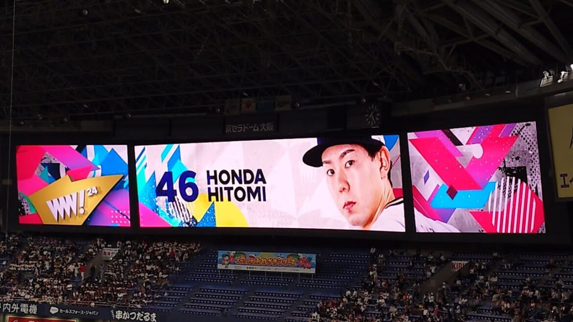 本田仁海 投手 「Aぇ! group 《A》BEGINNING」 登場曲 オリックス・バファローズ 選手 ビジョン映像 PV 演出 @ 京セラドーム 2024 ※音声注意参照※ 本田仁海 投手 「Aぇ! group 《A》BEGINNING」 登場曲 オリックス・バファローズ 選手 ビジョン映像 PV 演出 @ 京セラドーム 2024 ※音声注意参照※