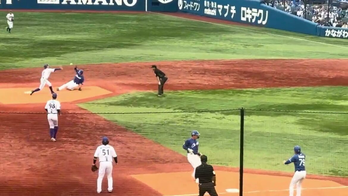 坂本裕哉ナイスリリーフピンチでビシエドを併殺打7回裏横浜DeNAベイスターズ2024年5月19日中日ドラゴンズ