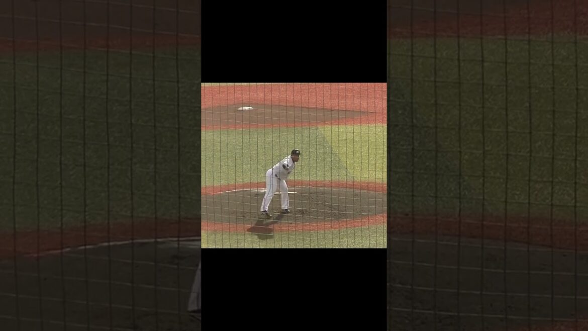 【野球選手フォーム集】ロッテ澤田圭佑の2024投球フォーム（2024年3月8日 オープン戦 千葉ロッテマリーンズ対 福岡ソフトバンクホークス）