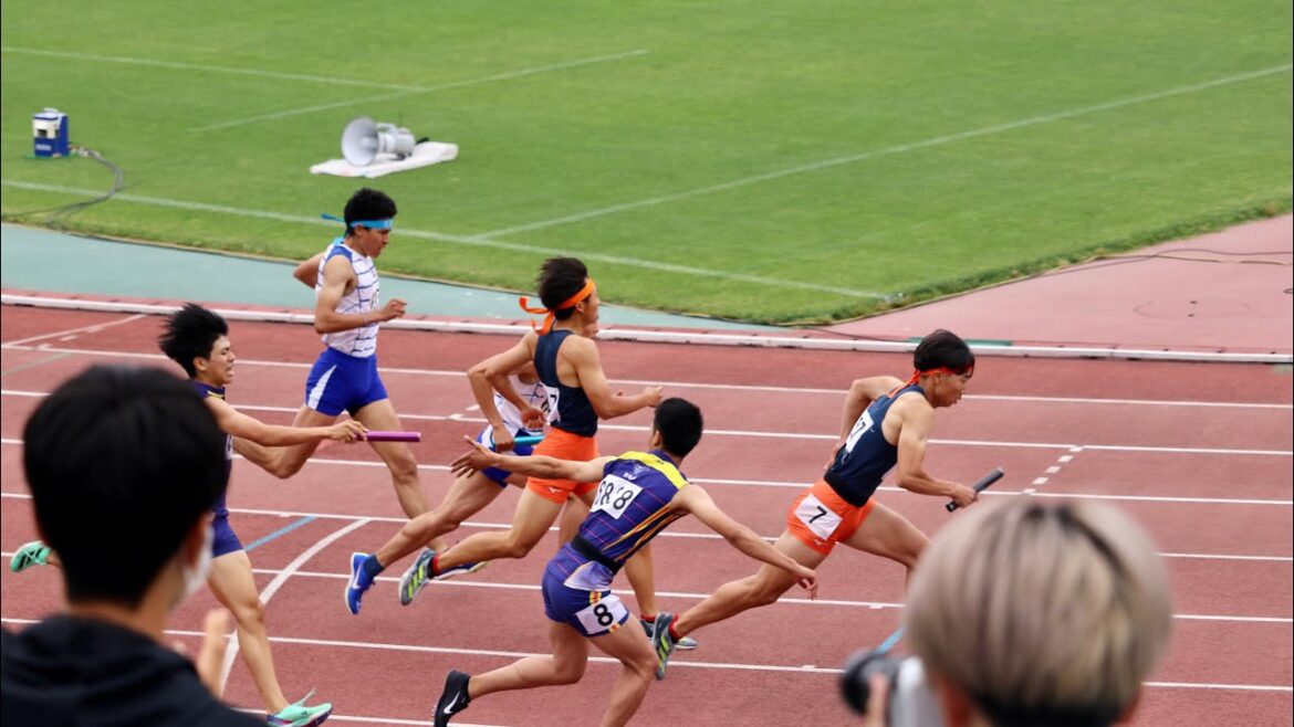 2024神奈川県高校総体 男子4×400mR決勝