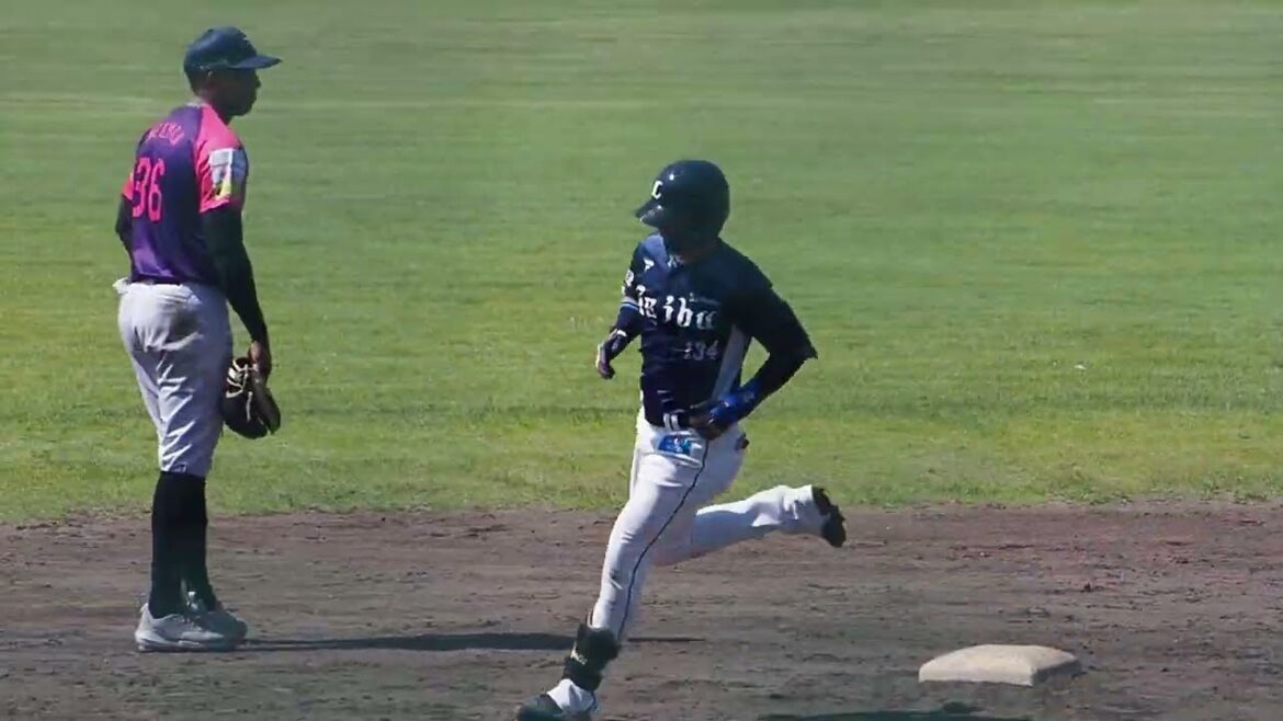 【ホームラン】2024.05.04 BC茨城-埼玉西武(ヨシダスタジアム) 川野涼多 打席シーン