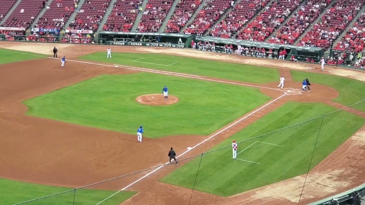 20240317　早期復帰へ！【上本崇司 応援歌】広島東洋ｶｰﾌﾟ　2回ｳﾗ@MAZDA Zoom-Zoom ｽﾀｼﾞｱﾑ広島･ﾋﾞｼﾞﾀｰﾊﾟﾌｫｰﾏﾝｽ ｵｰﾌﾟﾝ戦