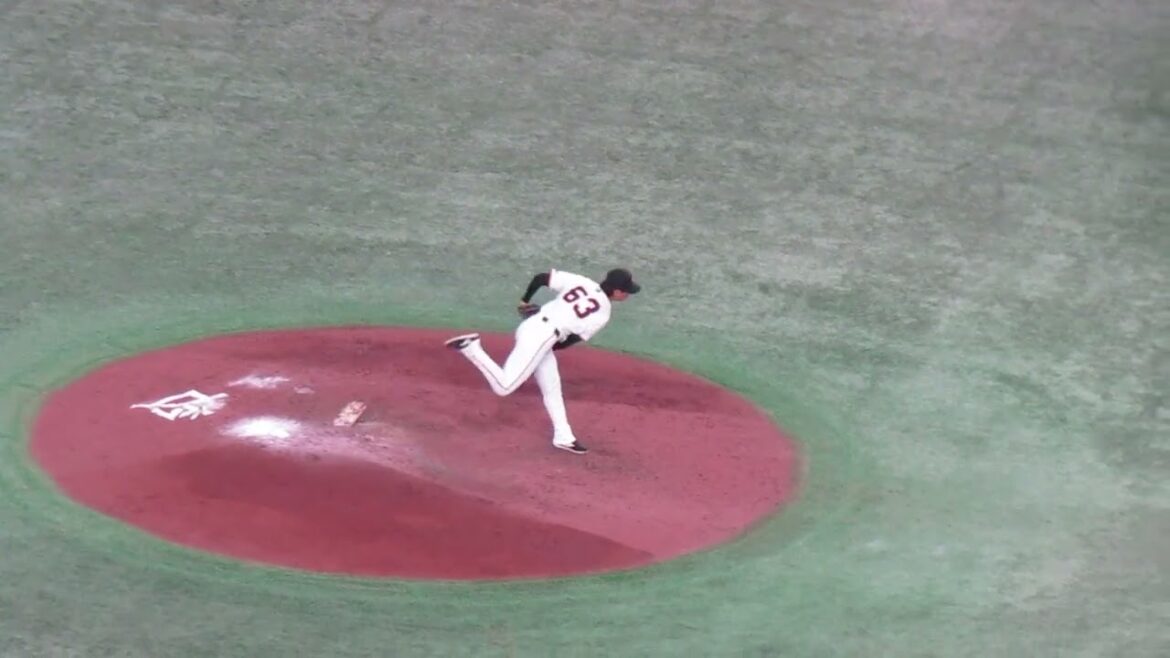 【巨人】泉圭輔の投球フォーム（読売ジャイアンツ対 中日ドラゴンズ2024年4月24日）