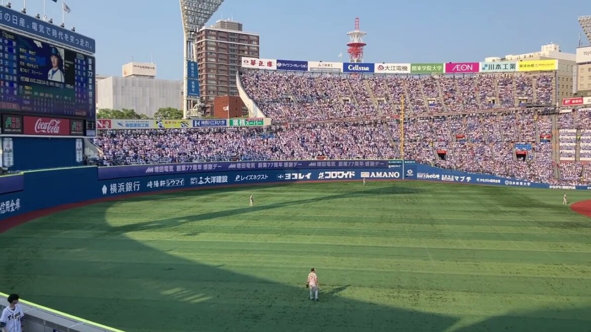 DeNAの好きな応援歌で1-9