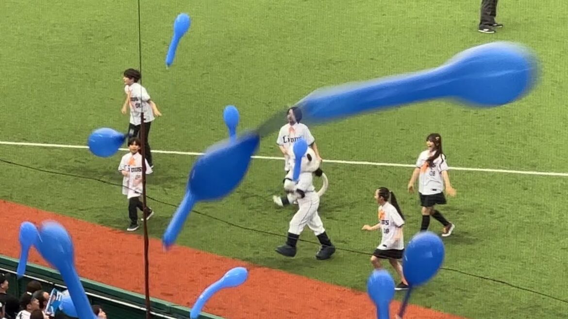 振り付けバッチリな『おはスタ』おはキッズの『吠えろライオンズ』【西武vsソフトバンク】2024/5/4