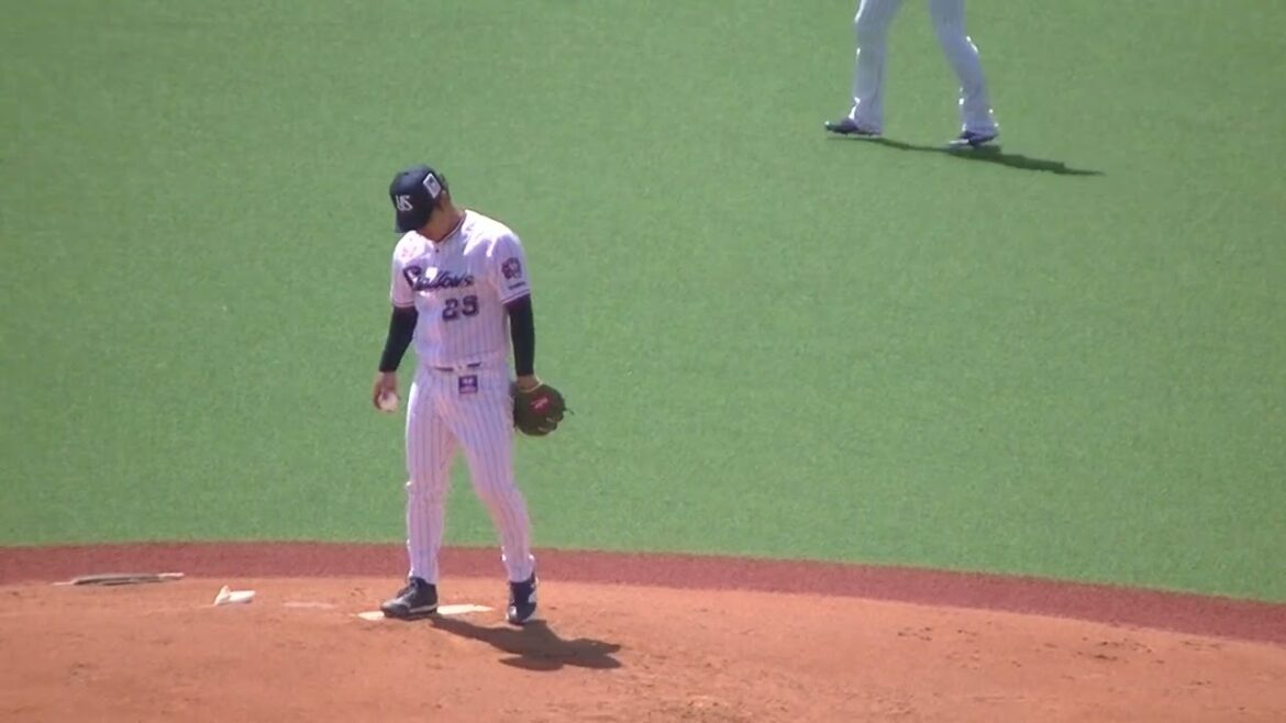 【スワローズ】小川泰弘の投球フォーム2024年4月19日