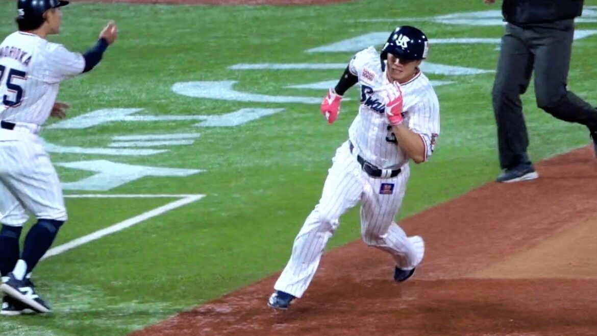 西川遥輝が余裕の生還！勝負強い丸山和郁のタイムリーヒットで同点！東京ヤクルトスワローズ 2024/05/04