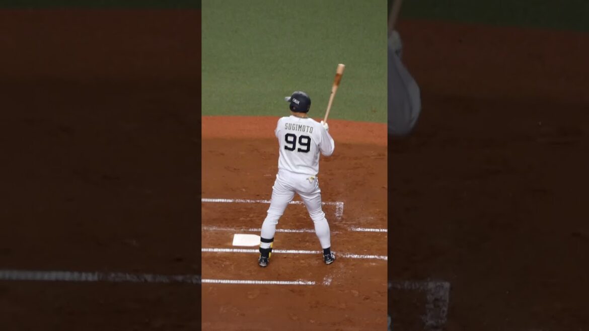 杉本 裕太郎　我が内野安打に一片の悔いなし　#オリックスバファローズ #shorts