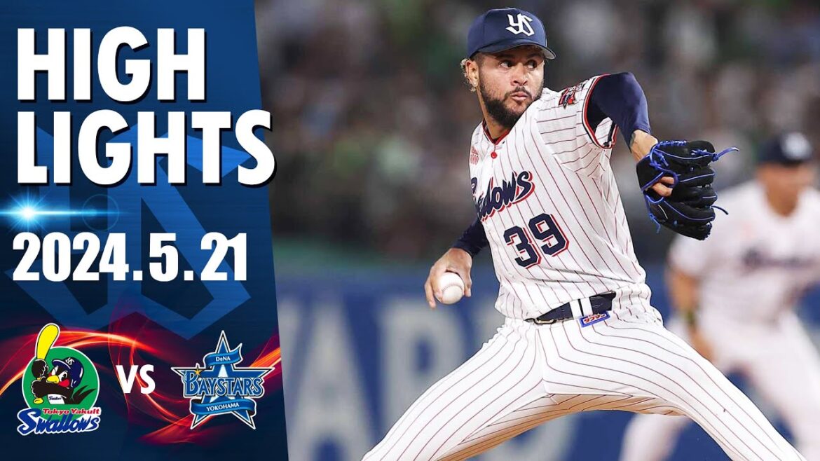 【スワローズ活躍シーン】エスパーダ投手が2回無失点の好リリーフ｜5月21日 東京ヤクルトスワローズvs横浜DeNA（神宮球場）