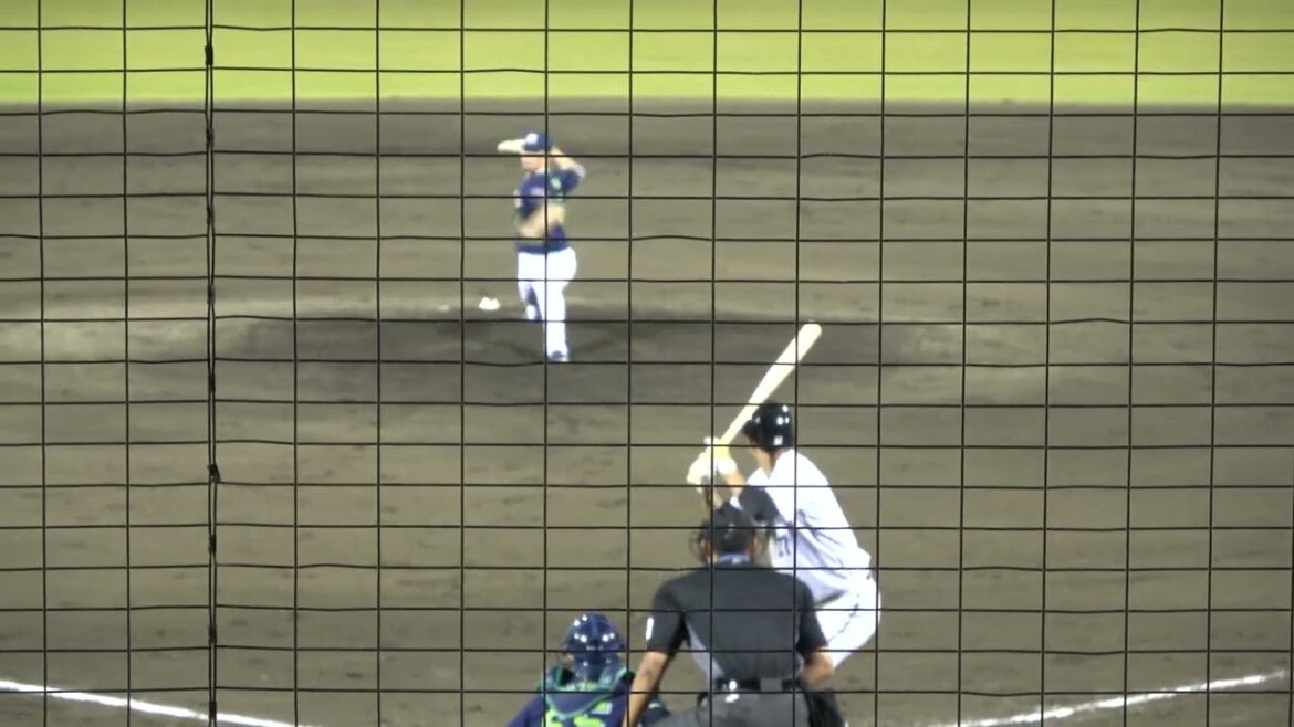 くふうハヤテベンチャーズ 福田秀平選手 第3打席 センターフライ VS 東京ヤクルトスワローズ 今野龍太投手 2024/5/14 草薙球場