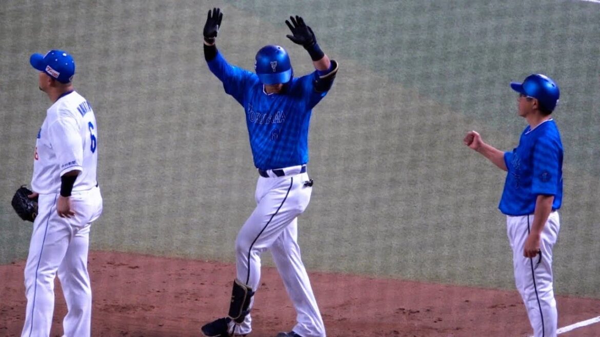 蝦名が止まらない！桑原ヒットからエンドラン決めて佐野のダブルプレーの間に1点追加！2024/04/30 桑原将志 蝦名達夫