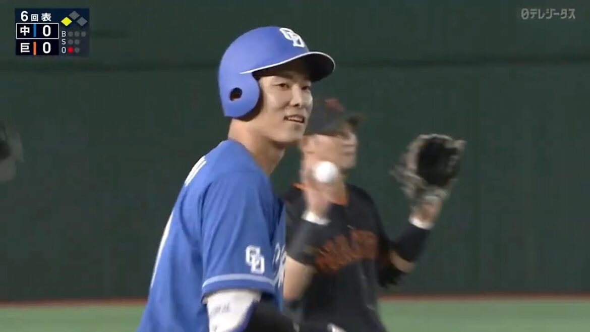 【W三塁打】岡林勇希/上林誠知 東京ドームを駆け回る竜の外野手!!