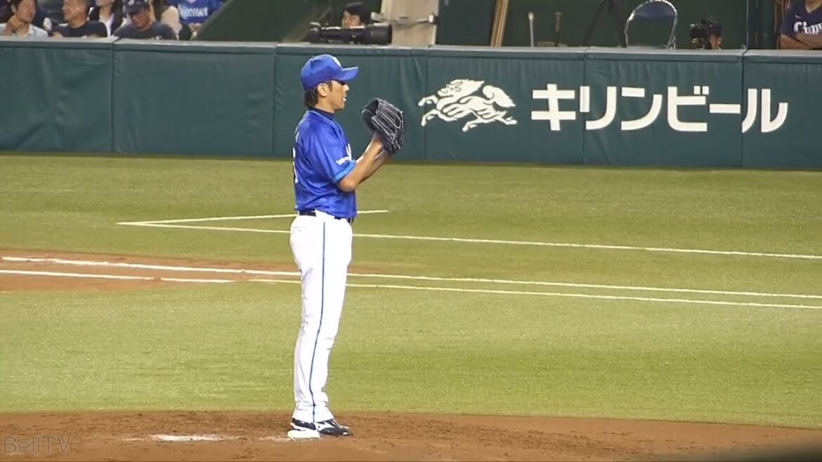 横浜DeNAベイスターズ 三浦大輔 投球フォーム（2014.6.4）