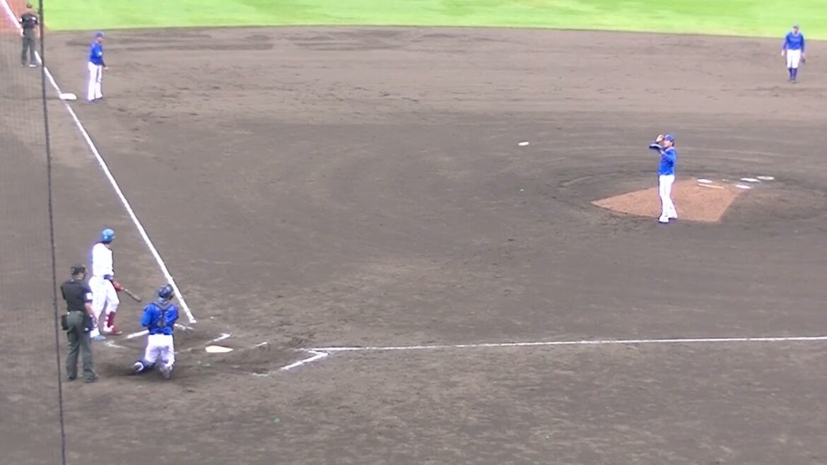 上茶谷大河 江越大賀にフォアボールで三者連続【日本ハムファイターズ対 横浜DeNAベイスターズ2024年5月8日】