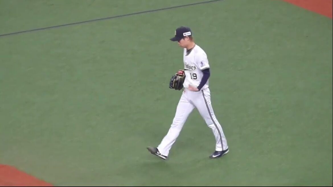 山岡 泰輔　'23シーズン最終戦最終回締め登板　#オリックスバファローズ