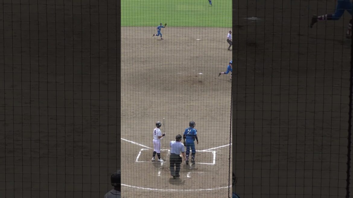 中本牧リトルシニア　鈴木陽仁　ナイス牽制　2024.4.29