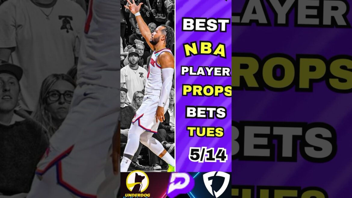 Best NBA Player Prop Bets Today| 5/14 | NBA Bets | Tuesday