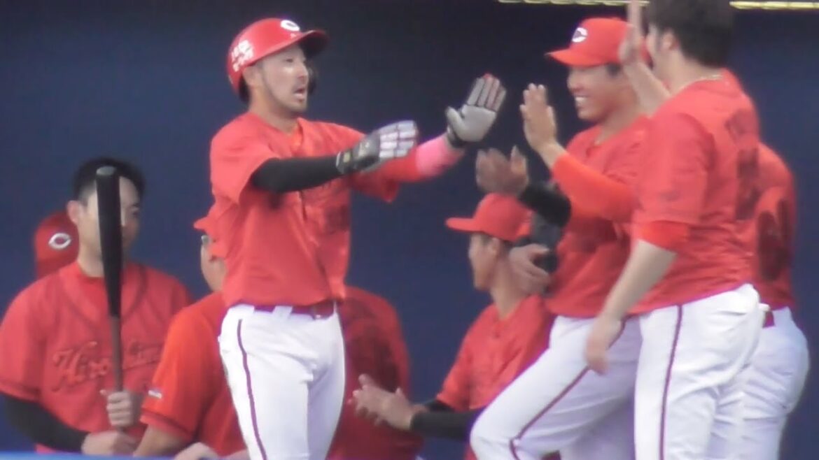 広島カープ先制！小園海斗、相手のエラーからレフトへのタイムリースリーベース2024年5月14日