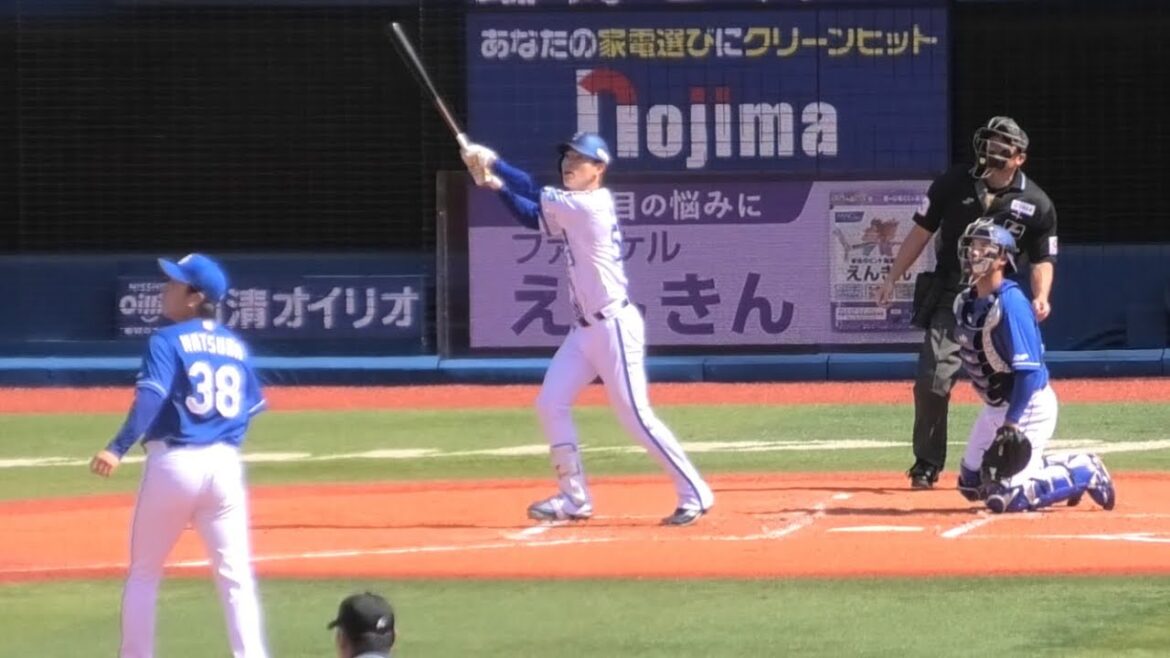 -2024.05.18-【NPB】２回裏 松葉貴大 投手中川颯に確信弾!! 痛恨2ランで3失点 中日ドラゴンズ（vs横浜DeNA）