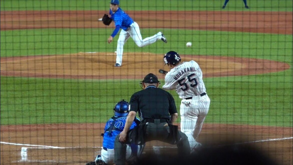 神宮球場では久しぶりの確信歩き！村上宗隆の第11号ソロホームラン 東京ヤクルトスワローズ 2024/05/23